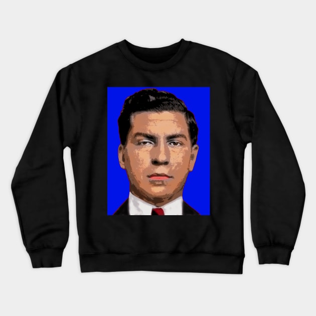 lucky luciano Crewneck Sweatshirt by oryan80